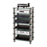 Optimum Prelude OPT-7000SL Hifi Stand with 400mm deep shelves