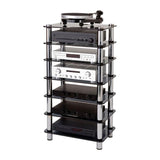 Optimum Prelude OPT-7000SL Hifi Stand with 400mm deep shelves