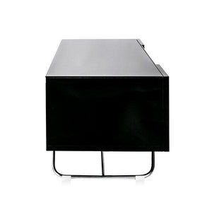 Alphason Chromium 1200mm TV Stand in Black (CRO2-1200CB-BLK)
