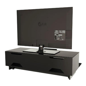 Alphason Element EMT1250 High Gloss Black TV Cabinet