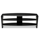 Alphason Francium Large Black TV Stand - FRN1100/3-BLK