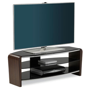 Alphason Francium Large Walnut TV Stand for up to 50" TV's - FRN 1100/3-W