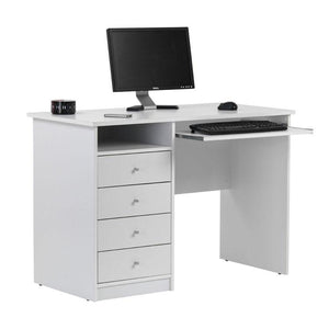 Alphason Marymount White Student Desk (AW22813-WH)