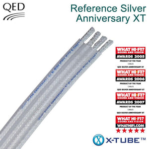 QED Reference Silver Anniversary XT Bi-Wire Speaker Cable - 50m Drum