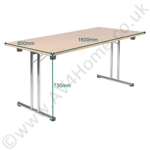 Teknik Space Folding Table in Beech (6909BE)