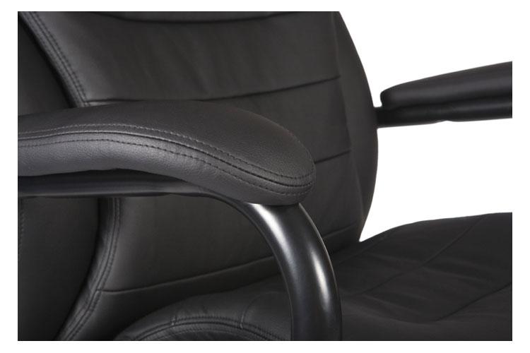 Teknik Goliath Black Leather Heavy Duty Executive Chair (B991)