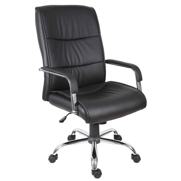 Teknik Kendall Black Leather Executive Chair (6901BK)