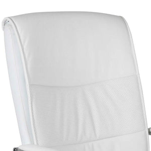 Teknik Kendall White Leather Executive Chair (6901WH)