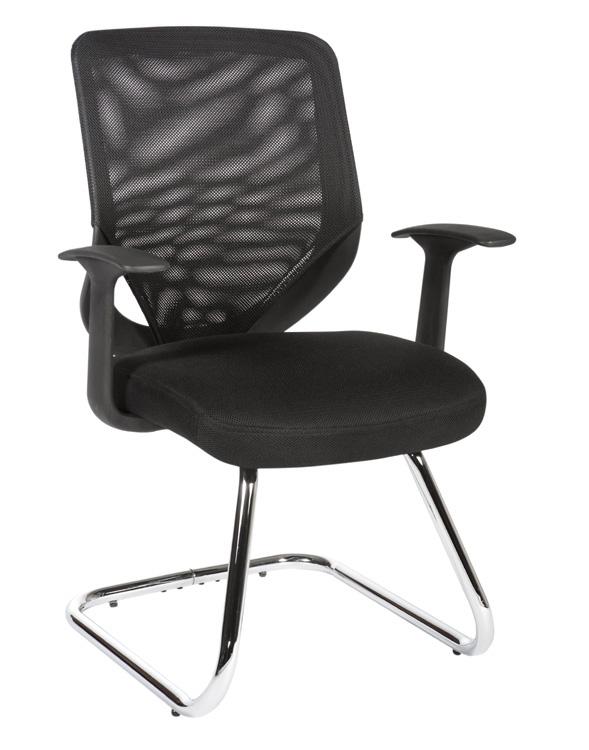 Teknik Nova Mesh Office Visitor Chair in Black (1102)
