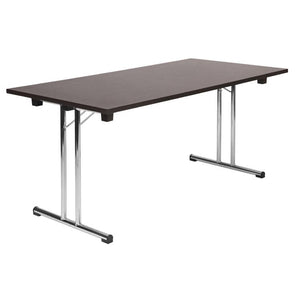 Teknik Space Folding Table in Wenge (6909WE)