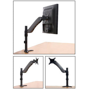 BT7382 - Single Arm Full Motion Flat Screen Desk Mount