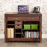Baumhaus Mayan Walnut Hidden Home Office Desk (CWC06A)
