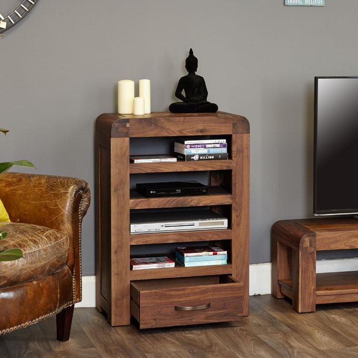 Baumhaus Shiro Walnut Entertainment Unit (CDR09C)