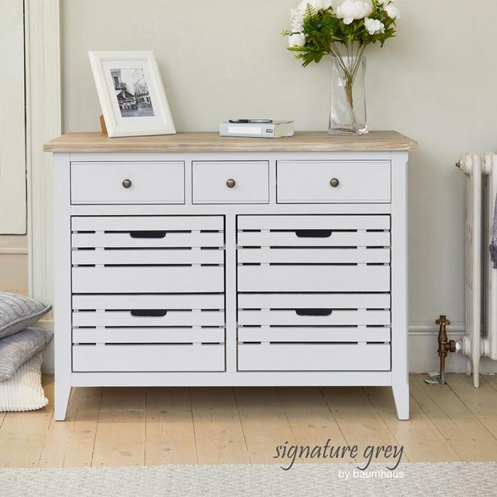 Baumhaus Signature Grey Sideboard / Servery (CFF02C)