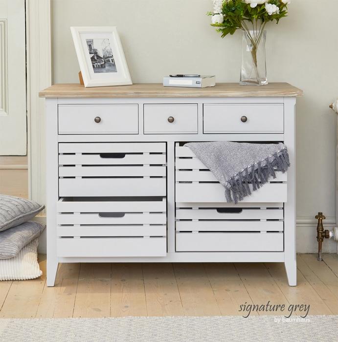 Baumhaus Signature Grey Sideboard / Servery (CFF02C)