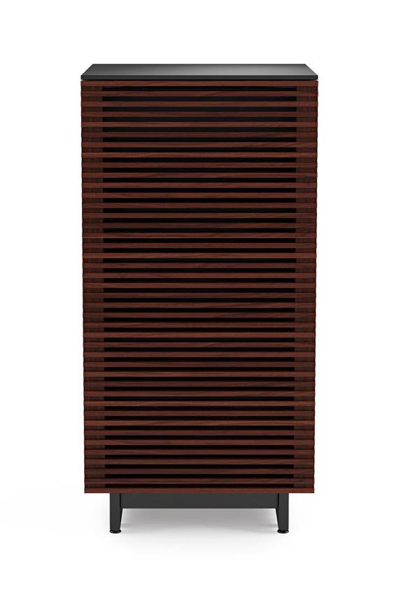 Corner sales audio cabinet