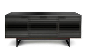 BDI Corridor 8177 Charcoal Stained Ash TV Cabinet