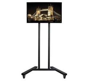 B-Tech BT8503 - Mobile TV Trolley Stand For Screens Up To 60 Inch