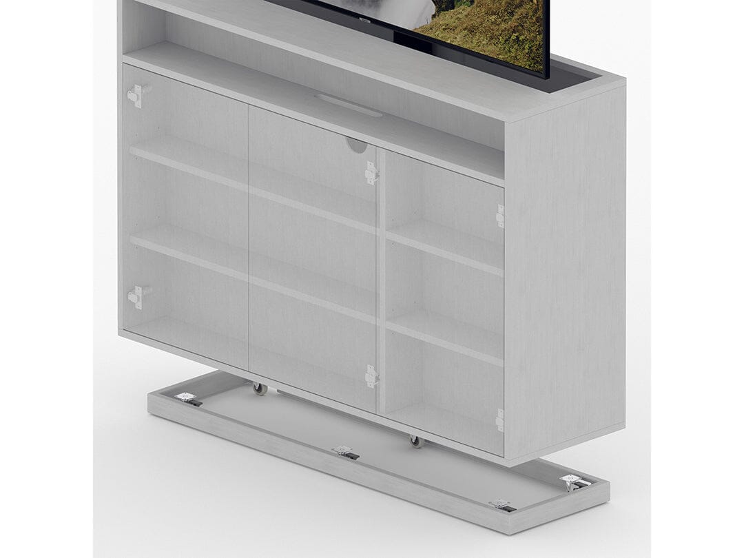 Multibrackets White TV Lift Cabinet for screens up to 65"