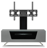 Alphason Chromium 1200mm TV Stand with Bracket in Grey (CRO2-1200BKT-GR)