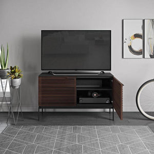 BDI Corridor SV7128 Slimline Chocolate Walnut TV Cabinet