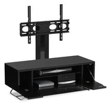 Alphason Chromium 2 Black Cantilever TV Stand (CRO2-1000BKT-BLK)