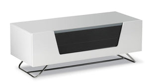 Alphason Chromium 2 White TV Stand (CRO2-1000CB-WHT)