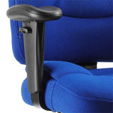 Dynamic Galaxy Ergonomic Executive Fabric Operator Chair in Blue