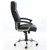 Dynamic Penza Luxury Executive Leather Office Chair in Black