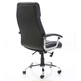 Dynamic Penza Luxury Executive Leather Office Chair in Black
