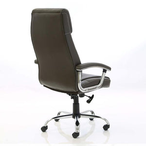 Dynamic Penza Luxury Executive Leather Office Chair in Brown