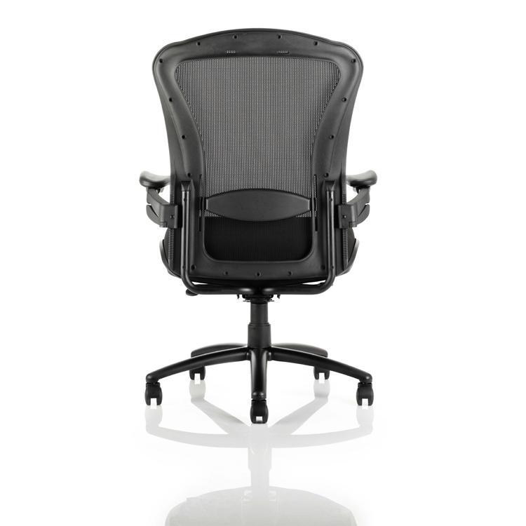 Dynamic Houston HD Black Mesh Executive Office Chair
