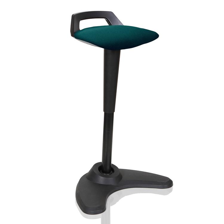 Dynamic Spry Sit and Stand Stool in Black