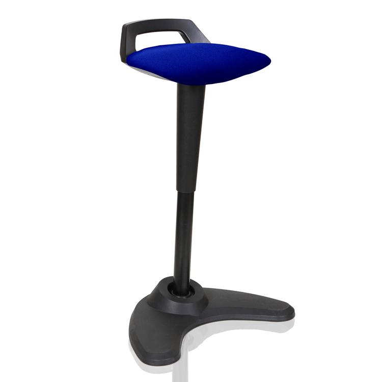 Dynamic Spry Sit and Stand Stool in Black