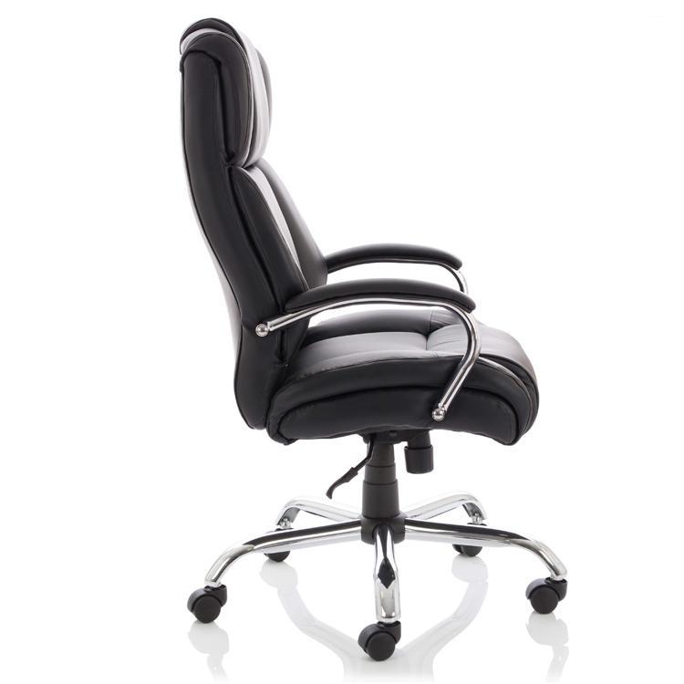 Dynamic Texas HD Luxury Executive Leather Office Chair in Black