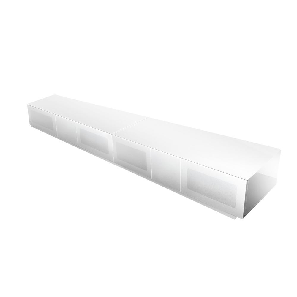 Alphason Element EMT2500 High Gloss White TV Cabinet