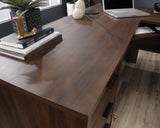 Teknik Elstree L-Shaped Corner Office Desk in Mahogany (5426914)
