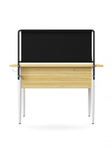 Alphason Freemont Oak and White Office Desk (AW3617WHI)