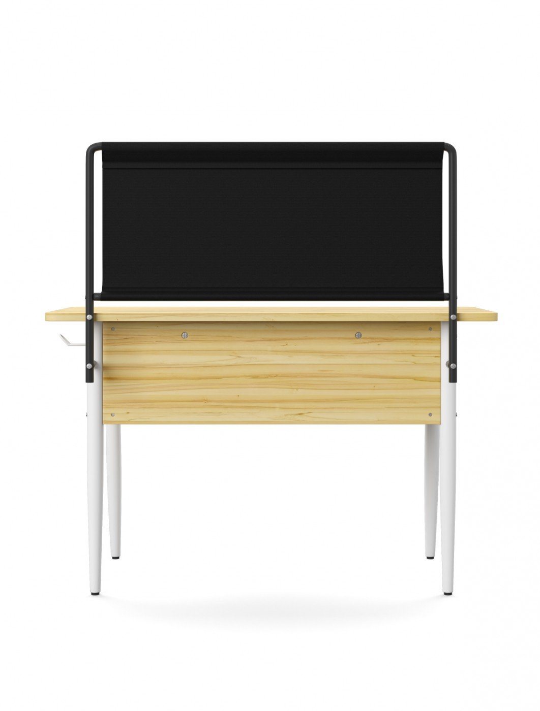 Alphason Freemont Oak and White Office Desk (AW3617WHI)