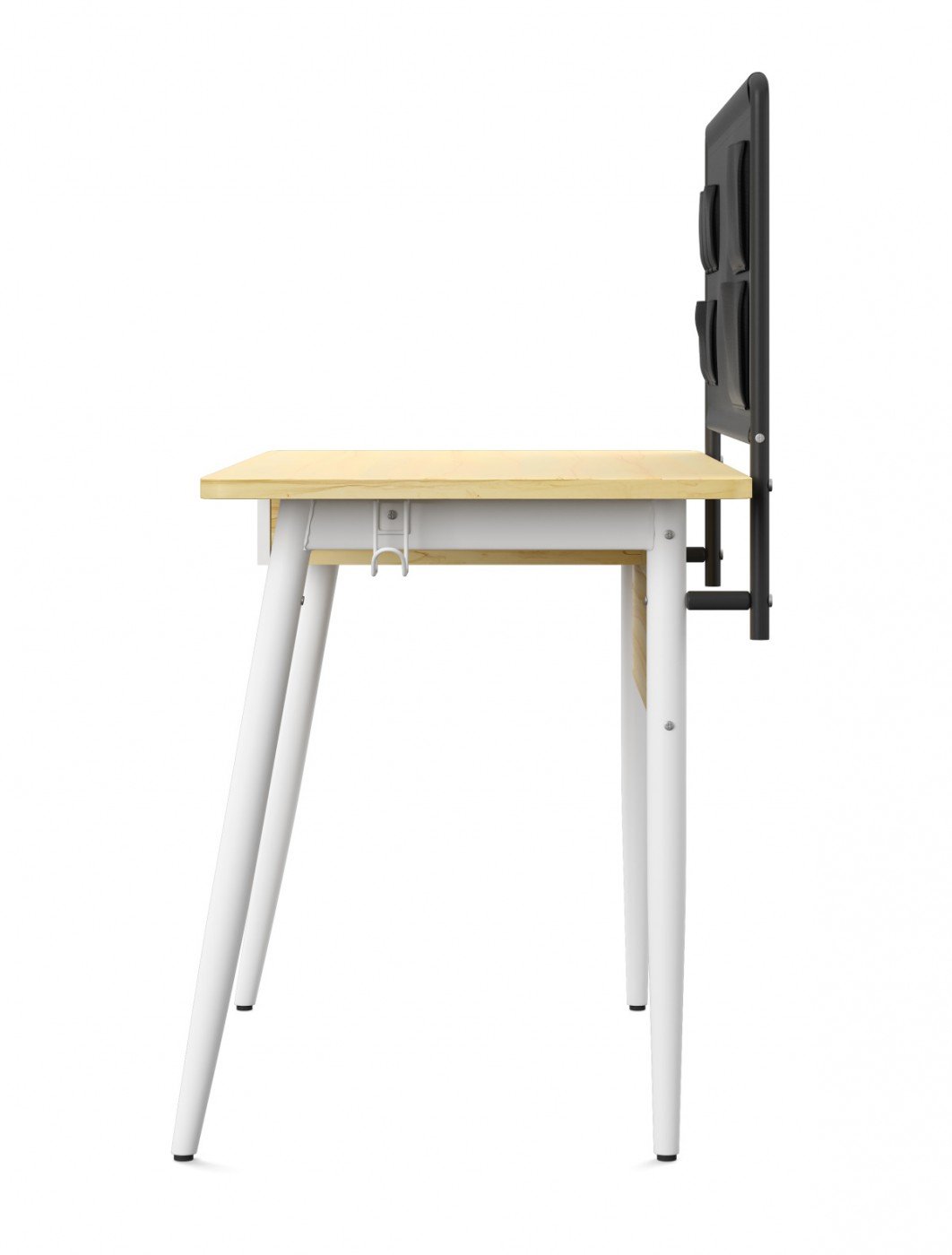Alphason Freemont Oak and White Office Desk (AW3617WHI)