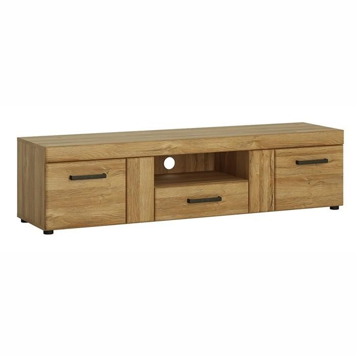 Furniture To Go Cortina 2 Door 1 Drawer Wide TV Cabinet In Grandson Oak (4325156)