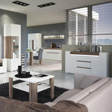 Furniture To Go Toronto 4 Door 2 Drawer Sideboard with LED Lighting (4202544)