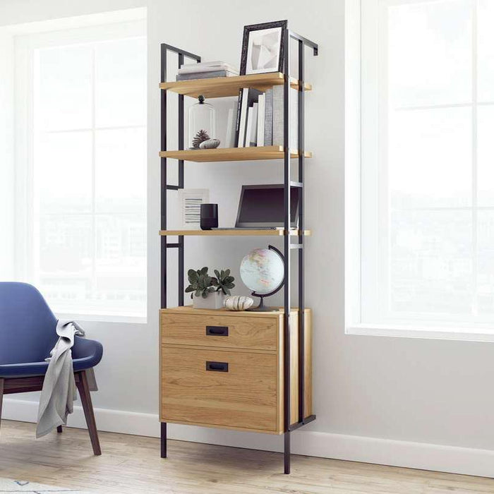 Teknik Hythe Wall Mounted Bookcase with Drawers (5426438)