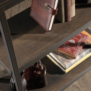 Teknik Industrial Style 2 Shelf Smoked Oak Bookcase (5423028)