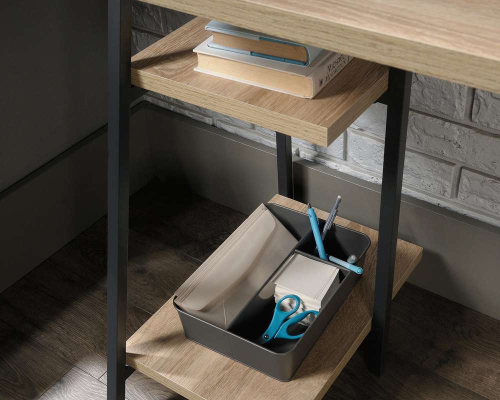 Teknik Industrial Style Bench Desk with Shelf (5424933)