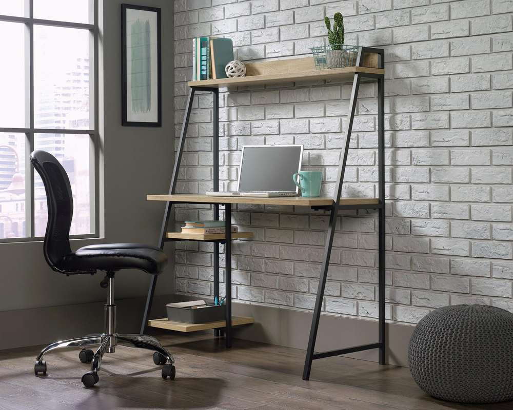 Teknik Industrial Style Bench Desk with Shelf (5424933)