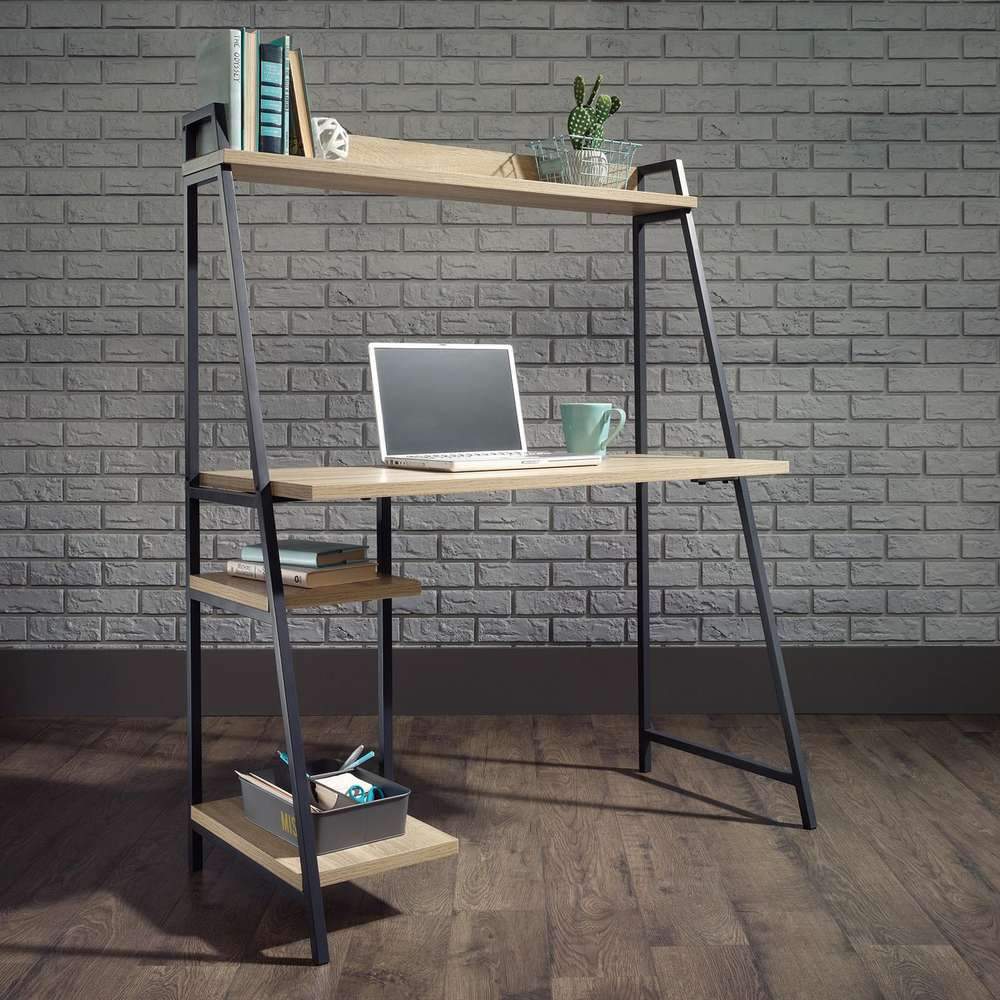 Teknik Industrial Style Bench Desk with Shelf (5424933)