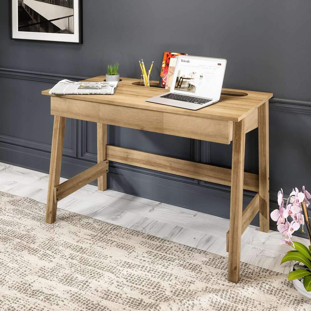 Teknik Ithaca Oak Desk (7700003)