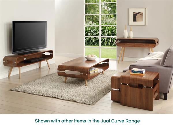 Jual Havana Curved Walnut Coffee Table (JF703)