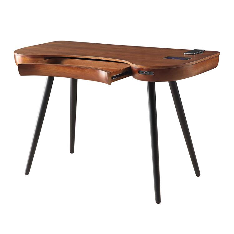 Jual San Francisco Smart Desk With Speakers And Wireless Charging in Walnut (PC711WAL)